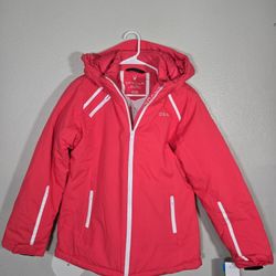 Spyder Womens Quilted Jacket - Wind Water Resistant Insulated Winter Coats Quilted Ski Jacket with Hood and Zippered Pockets