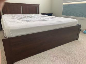 IKEA Queen Size Bed and Two Night Stands
