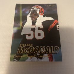 Football Fleer 1997 Ricardo McDonald #173