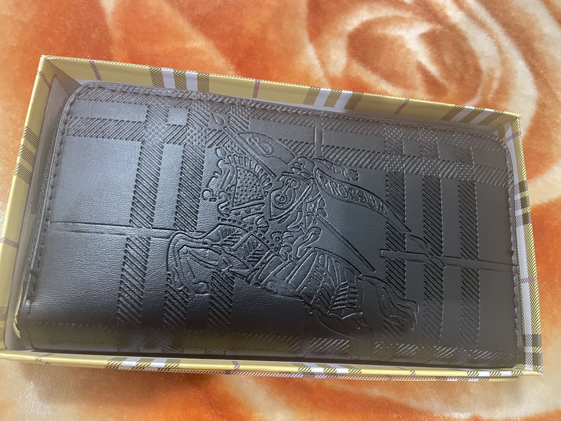 Burberry Long Clip Wallet