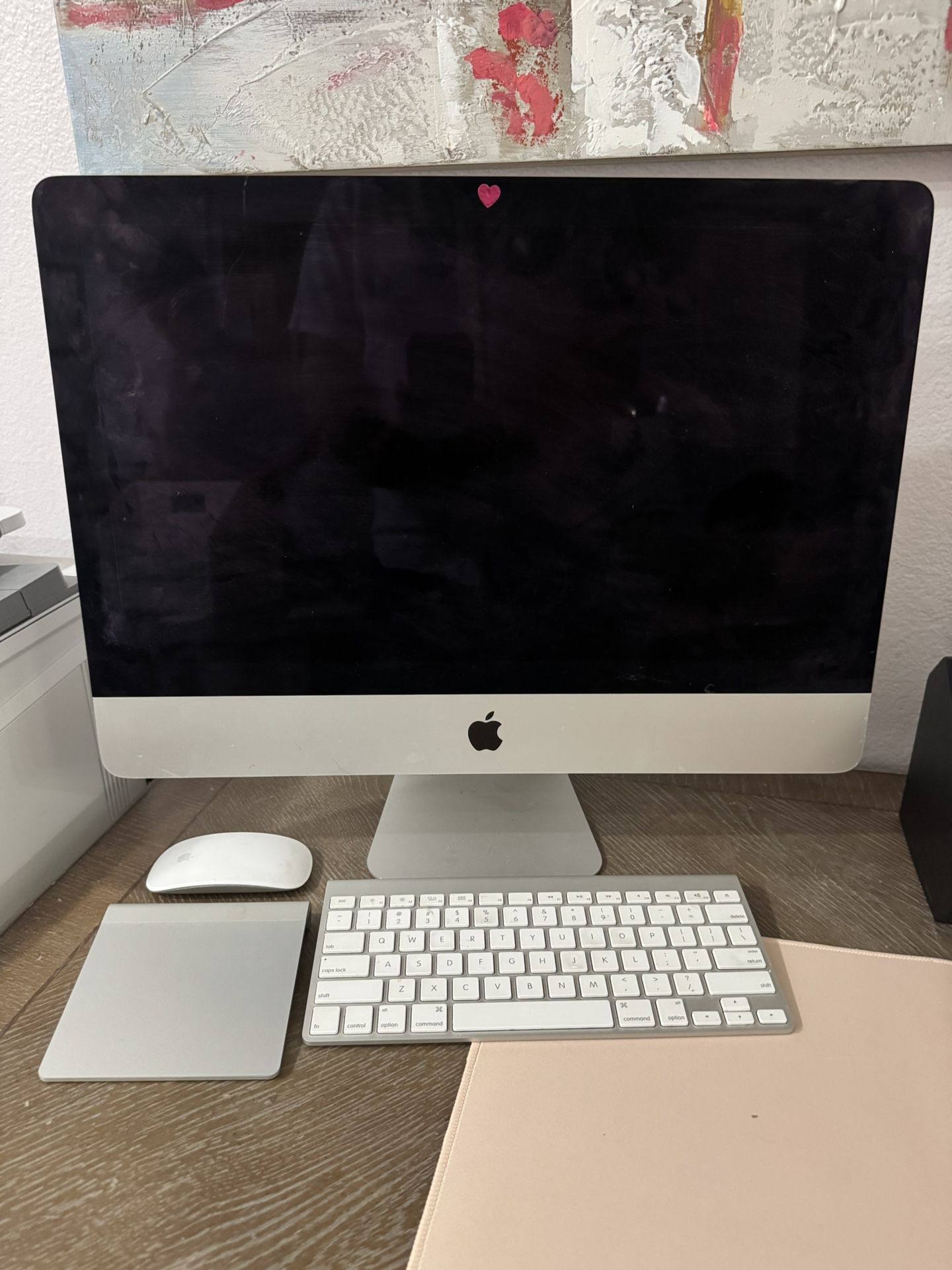iMac 21.5” – Clean, Complete Bundle – $250