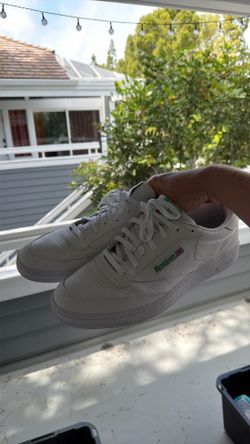 Reebok Classic Shoes White Size 14