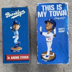 2 Dodger Bobble Heads 