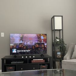 Black TV Stand