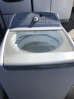 Whirlpool cabrio washer