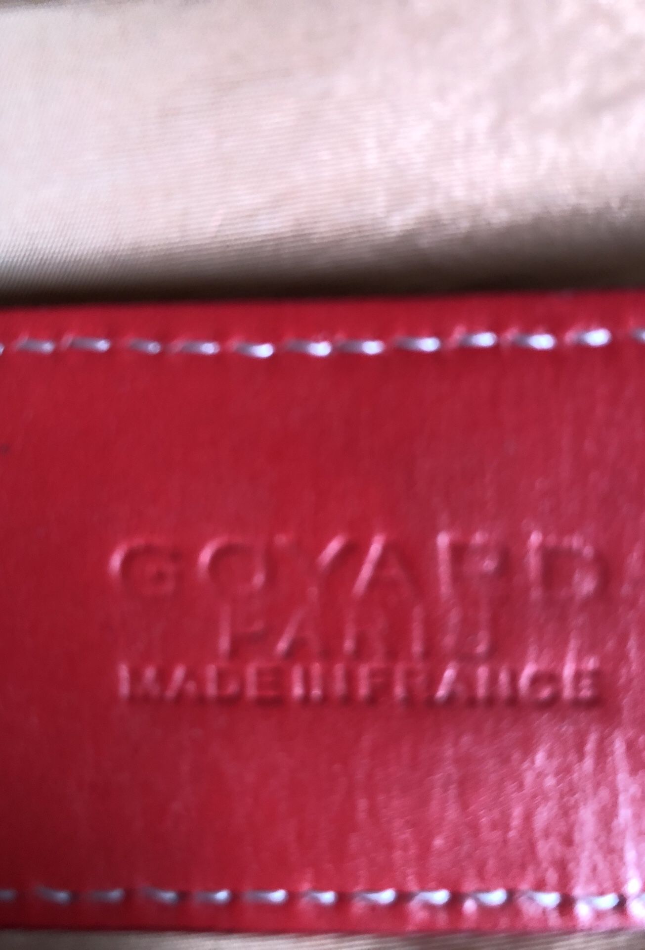 RED Goyard. Belt size 38 for Sale in Vallejo, CA - OfferUp