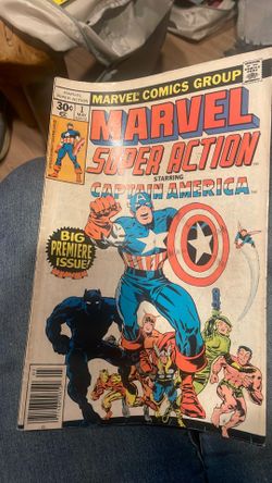 1977 Marvel Super Action #1 Comic Book