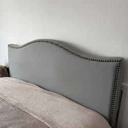 Queen Size Headboard and Eco Tank Epson 