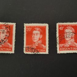 Argentina Jose San Martin Stamps