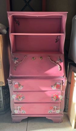 Bakers Rack/ Vintage Secretary Desk