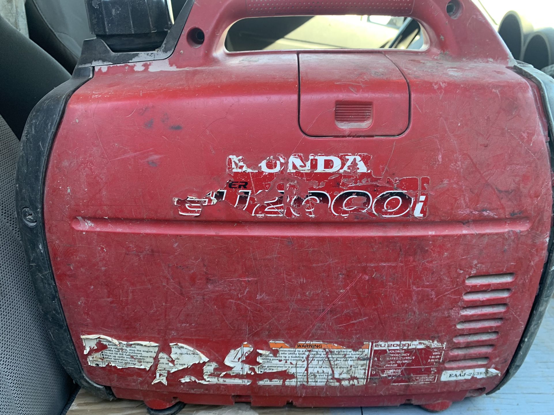 Honda 2000 Generator