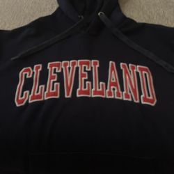 CLEVELAND HOODIE-Size LARGE-Warm And Comfy
