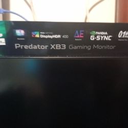 Acer Predator 240hz Gaming Monitor
