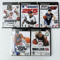 PS2 Sport Game Bundle