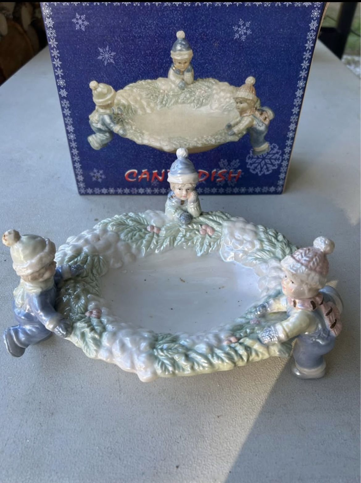 Cracker Barrel Holiday Candy Dish