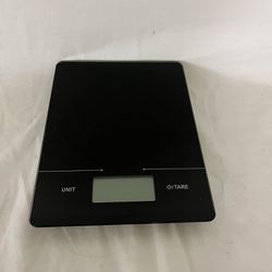 Mainstays High Precision Digital Kitchen Scale, Black