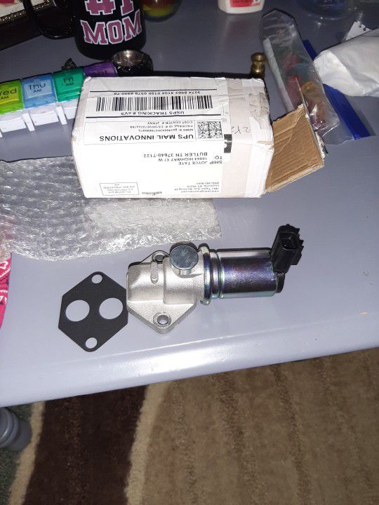 Idle Air Control Valve For A Ford Escape And A Mazda 