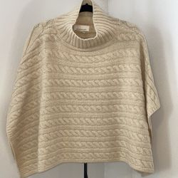 Anthropologie Cream Sweater