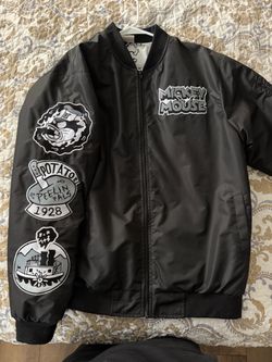 Bull Airs Mickey Mouse Pete Bomber Jacket