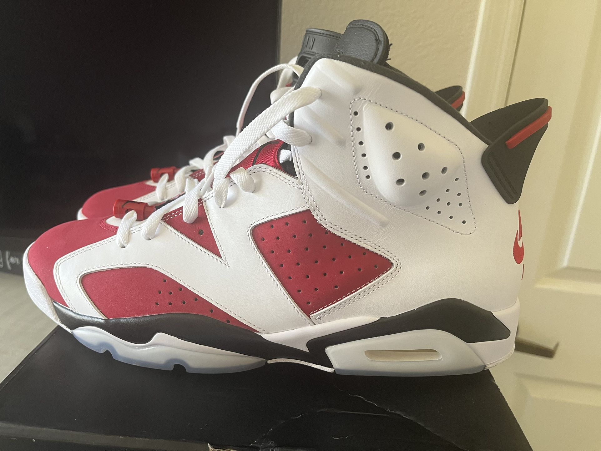 Retro Jordan 6 Carmine Size 13 Vvvvnds