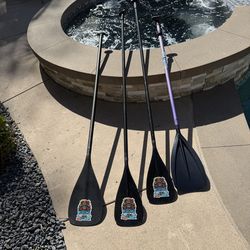 Lightweight carbon fiber sup stand up paddles