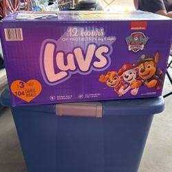 Luvs Size 3 Diapers 