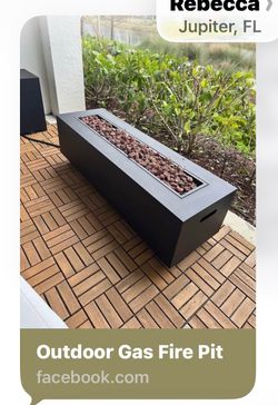 PROPANE FIRE PIT WITH TANK