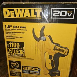 DEWALT
20V MAX Cordless Battery Powered Pruner (Tool Only FIRM 100.00)