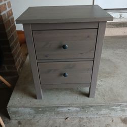 IKEA Hemnes 2 Drawer Nightstand.  Excellent Condition. $40 
