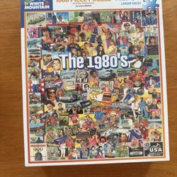 1000 Piece puzzle The 1980’s