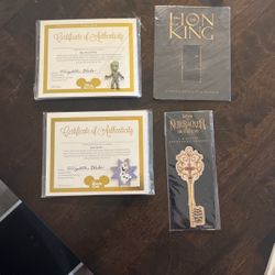 DISNEY L/E PINs Plus Extras