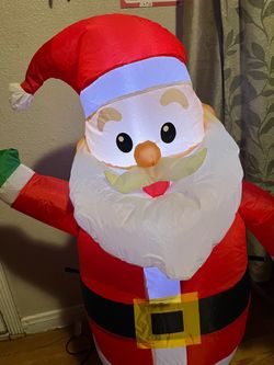 4ft inflatable Santa clause Holiday Christmas outside decor