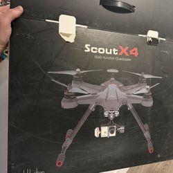 SCOUT X4 Controller 2 Batteries G-3d Gimbal 