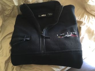 NEW DELPHI RACING FLEECE JACKET MEN’S LARGE