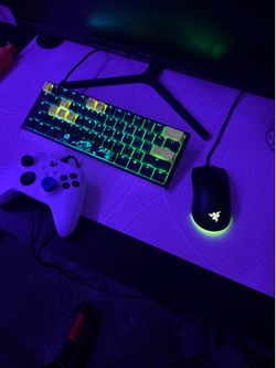 Ducky one 2 mini and razor mouse