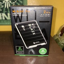 Western Digital Black P10 2TB External 2.5 inch (WDBA5G0040BBK-WESN) Open Box 