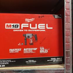 Milwaukee M18 Fuel 1” SDs Rotary Hammer 