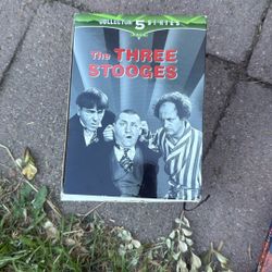 Three Stooges VHS Set 