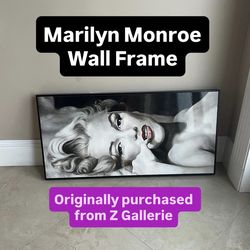 Marilyn Monroe Wall Frame (1 Available)
