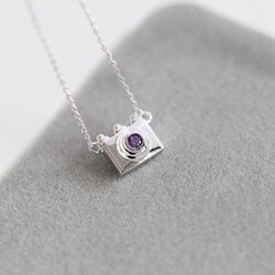 925 Silver pendant photographer in soul necklace.
