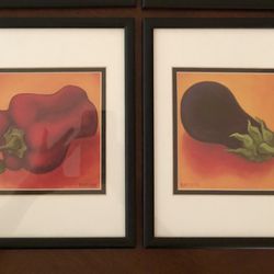 (4) Framed Prints 