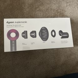 Dyson Supersonic Hair Dryer (Iron/Fuchsia)