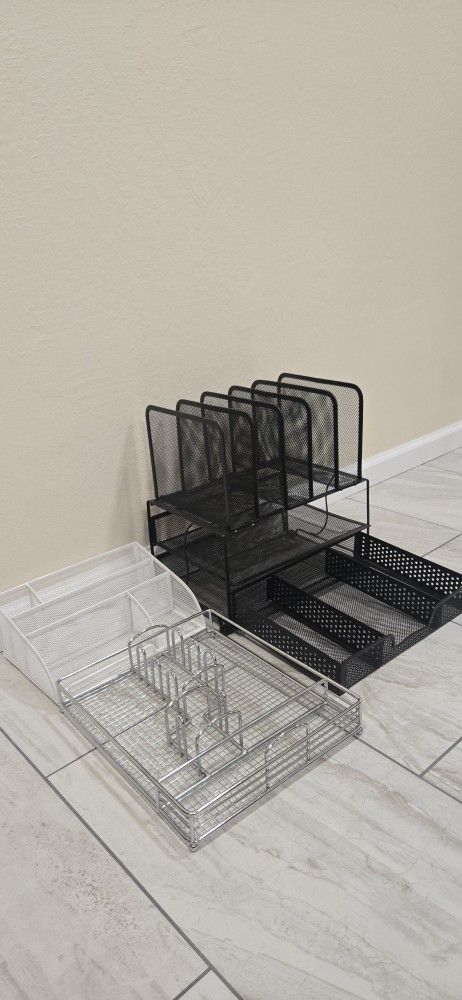 Desk Organizers. All For $30.