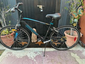 Infinity Boss Three (often written boss.three) hybrid bicycle.