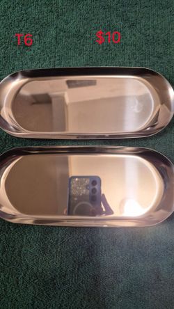 Stainless steel trays