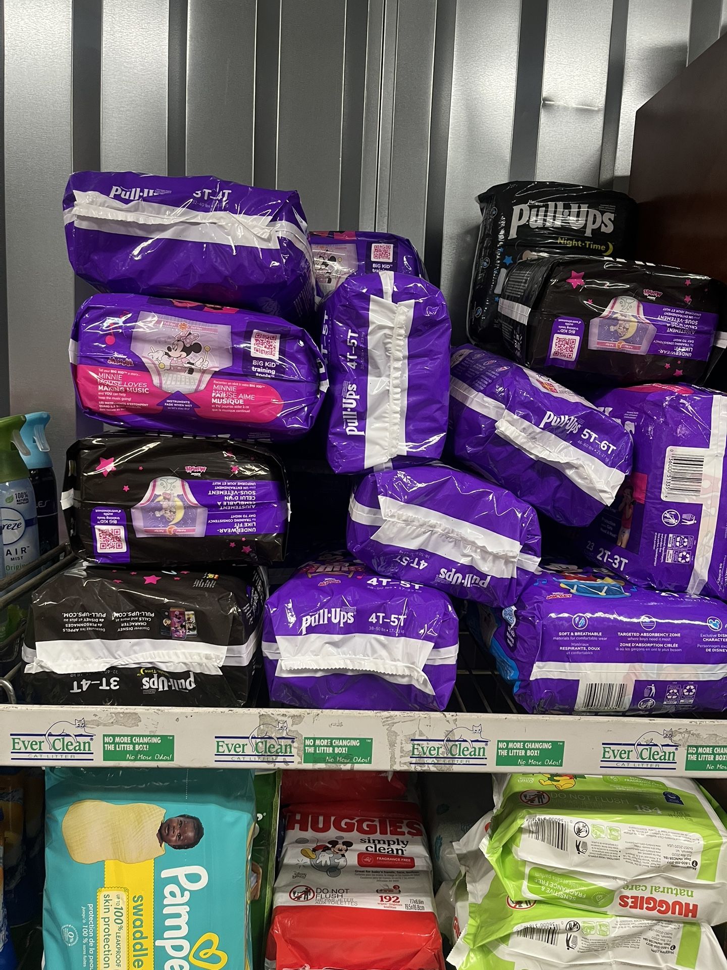 Huggies Pull Ups Diapers 8 Per Bag Firm