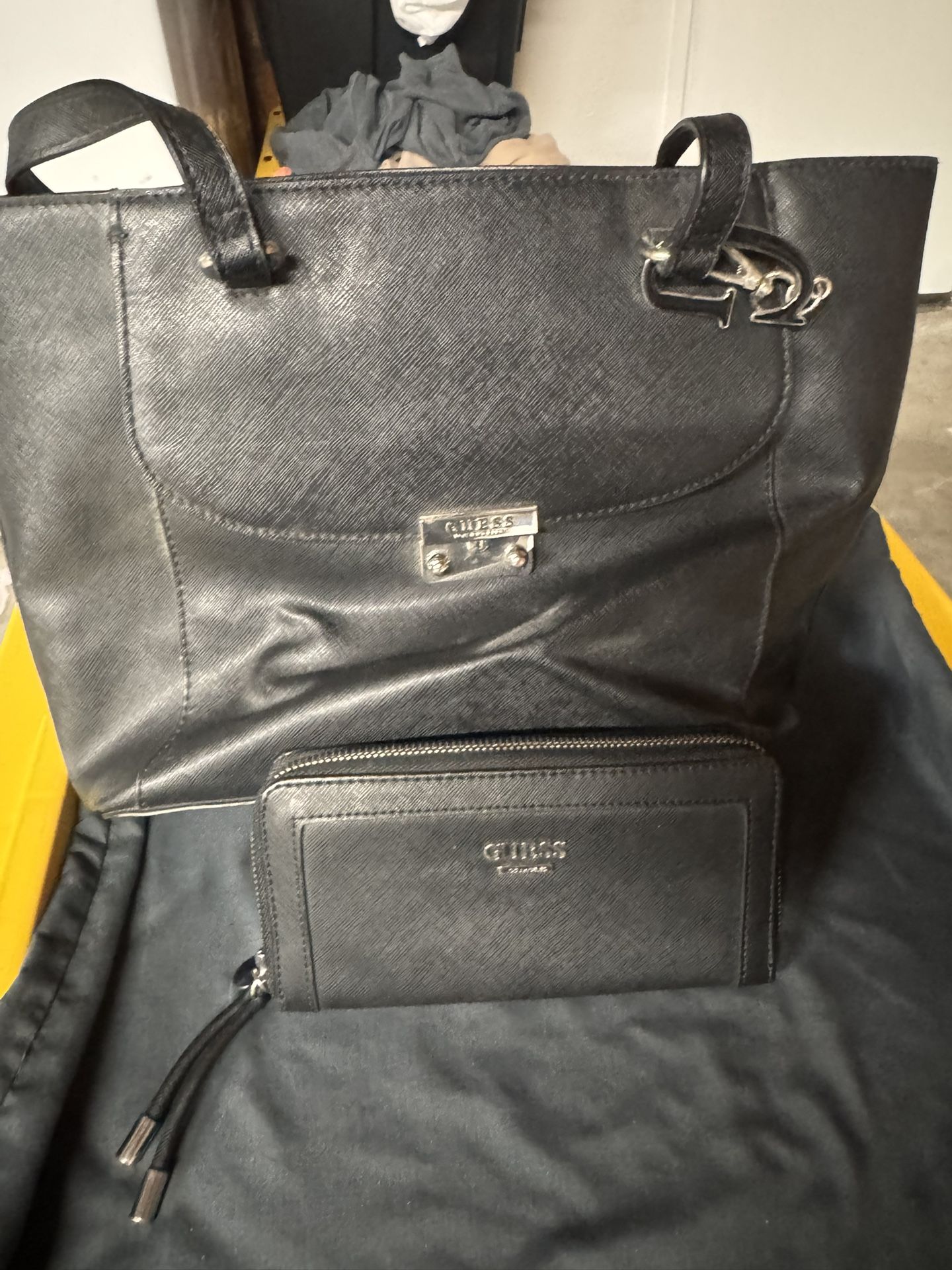 Guess purse and wallet