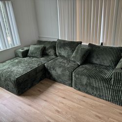Green Boneless Couch