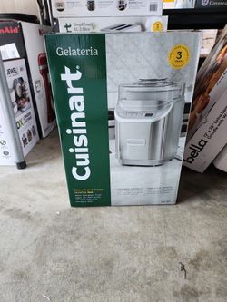 Cuisinart Gelataria Gelato Frozen Yogurt Ice Cream Maker