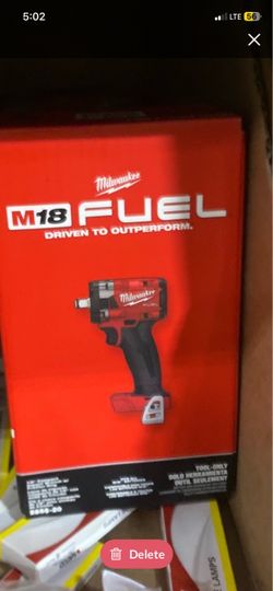 Milwaukee M18 FUEL Impact Wrench Tool Only